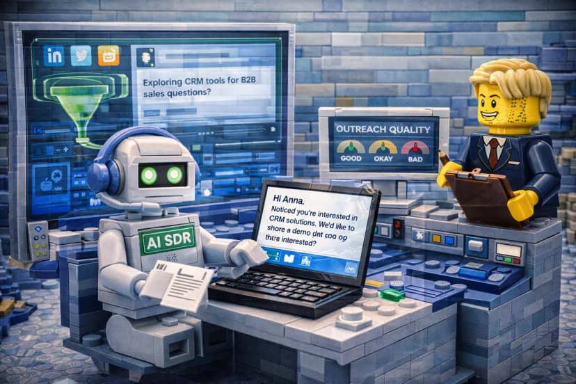 AI SDR Tools: How Social Data Powers Smarter Outreach
