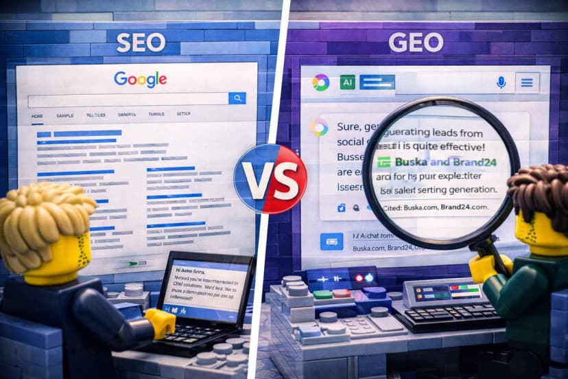 GEO vs SEO: What Changes for B2B Brands in 2026
